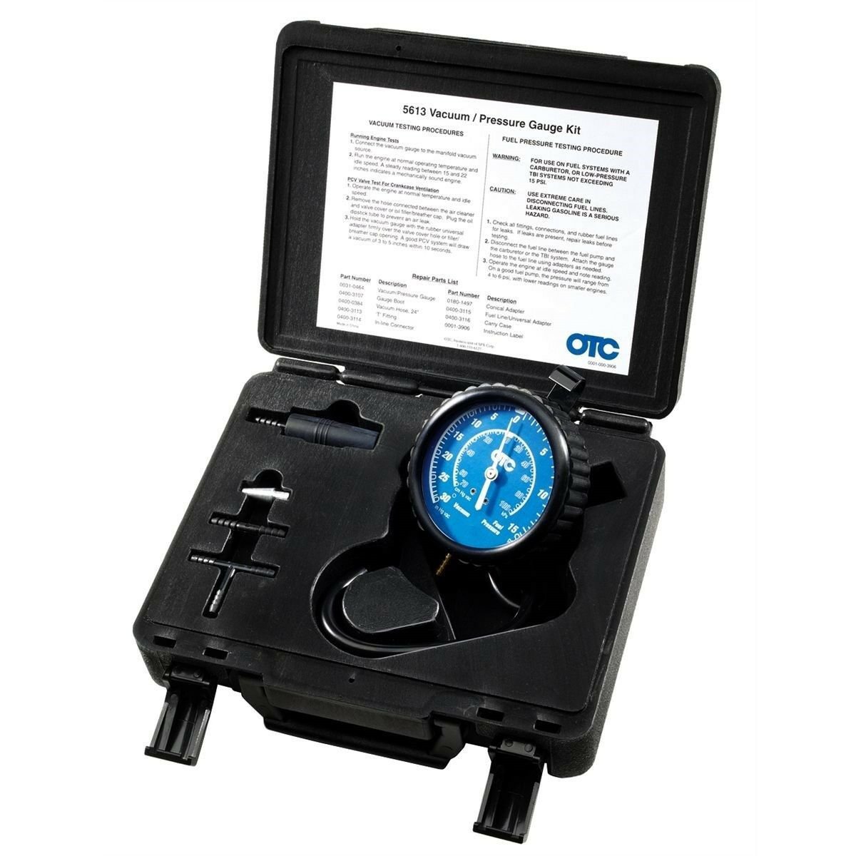 OTC 5613 Vacuum/Pressure Gauge Kit