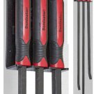 Mayhew 14068 3 Piece 44" 48" 52" Dominator HD Pry Bar Set and Storage Rack Rack