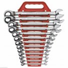 GearWrench 9509 SAE Reversible Combination Reverse Ratcheting Combo Wrench Set