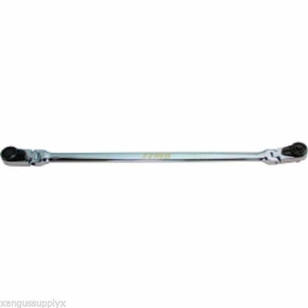 EZ Red  QUARTER STICK 1/4" DRIVE & BIT FLEX HEAD RATCHET 12 " EXTRA LONG 4S12L