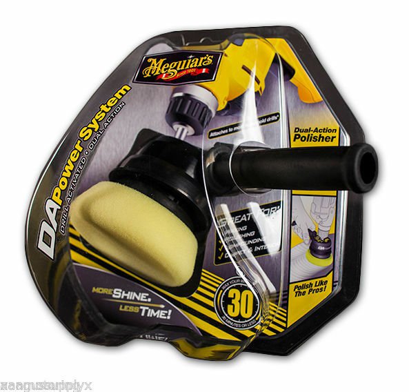 Meguiars G3500 DA Powersystem Detailing Tool Dual Action Polisher For your Drill