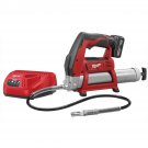 Milwaukee 2446-21XC M12 Cordless Grease Gun Kit with XC Battery, Case, Charger