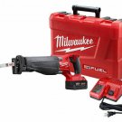 Milwaukee 2720-21 M18 Fuel Sawzall Reciprocating Saw Kit wih Battery and Charger