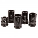 Ingersoll Rand SK8C5T 1" Drive 5 Piece Truck Service Impact Socket Set
