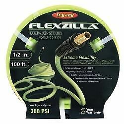 Flexzilla 1/2" x 100' ZillaGreen Extreme All Weather Indoor Outdoor Air Hose