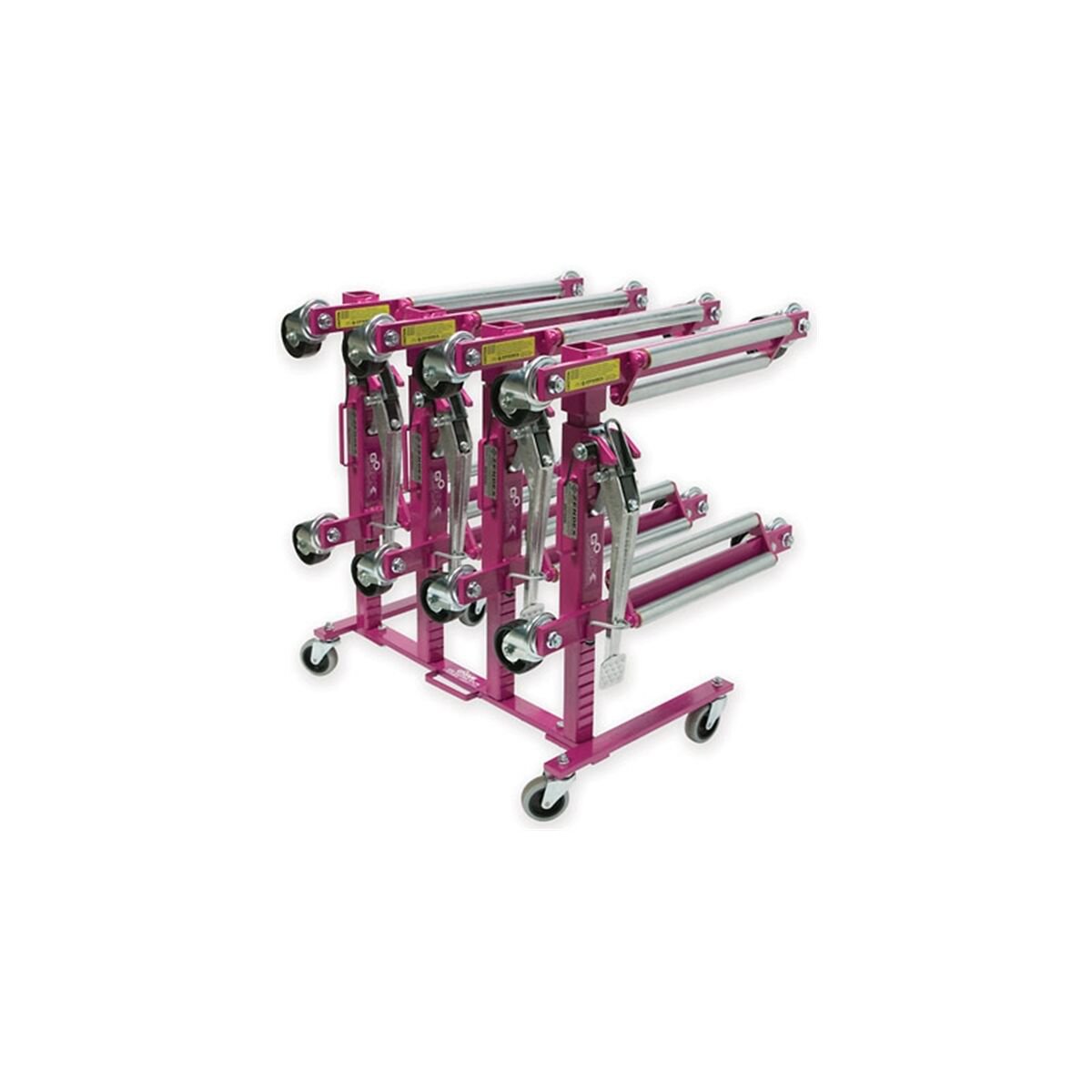 GoJak Rack 456 Portable Storage Rack with Wheels Holds 4 GoJaks
