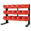 15 Bins Parts Storage Rack & trays fastener bins  NEW