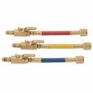 AC Refrigerant  Manual Straight Shut-off  Ball Valve Adapter Set