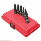 BLACK IMPACT SAE STANDARD SI ALLEN BIT SOCZE HEXKET DRIVE TOOL SET FOR WRENCH