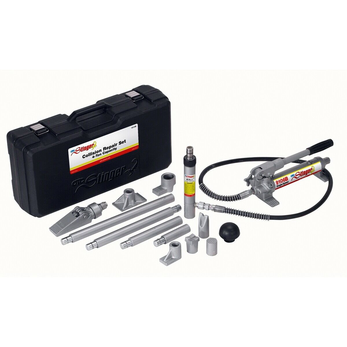 OTC 4 Ton Collision Porta Power Auto Body Set Manual Hydraulic Spreader Kit