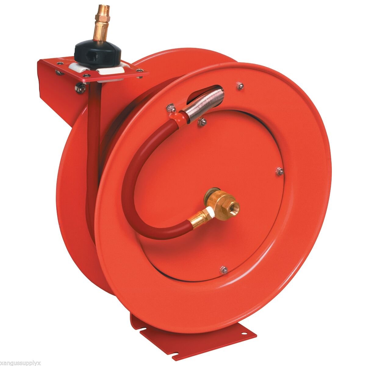 Lincoln Heavy Duty Retractable Shop Air Hose Reel Assembly 50' Foot X 3/8"
