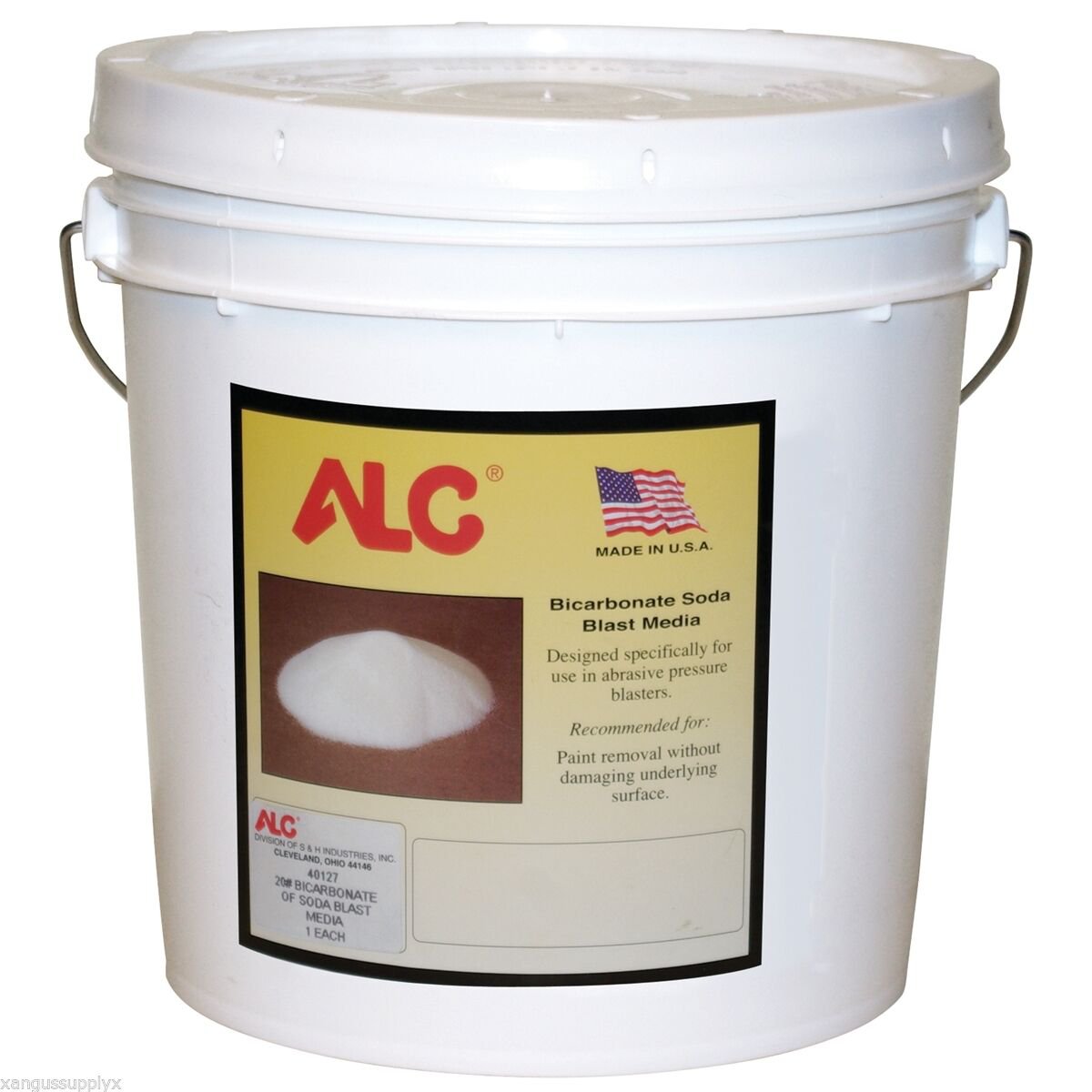 20# BICARBONATE SODA BLAST MEDIA FOR ENGINE CLEANING ALUMINUM FIBERGLASS