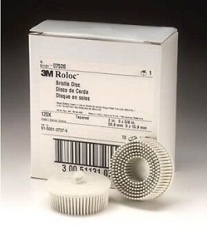 Scotch-Brite Roloc Bristle Disc 3M 07528 2" Grade 120