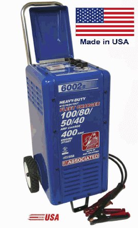 6/12/18/24 Volt Heavy Duty Commercial Fleet Indoor / Outdoor Battery Charger