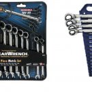 Gearwrench 9620 12 Piece Metric Reverse Ratcheting Wrench Set With Completer Set