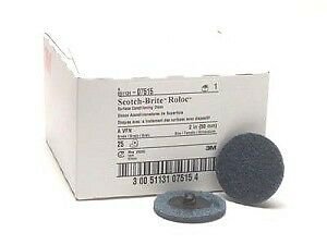 Scotch-Brite 2" Blue Aluminum Oxide Roloc Surface Conditioning Disc 3M 07515