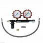 Engine Cylinder Leak Leakage Tester in a Plastic Case with Regulator and Gauge