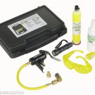 AC A/C AIR CONDITIONING UV Leak Detector Kit w/ Injection Gun Dye UV Light