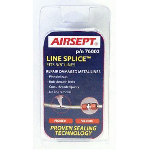 3/8" OD Steel AC Transmission Heater Line Splice Repair Kit Fix Pin Holes Leaks