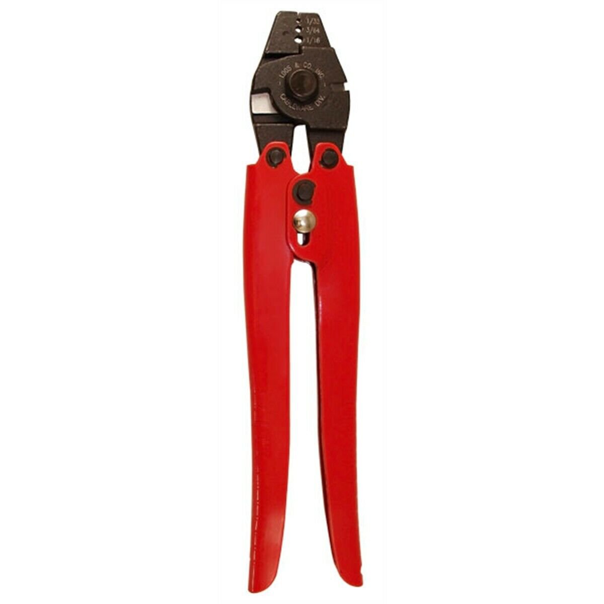 LOCOLOC 000-WCI HAND SWAGER 1/32" 3/64" 1/16"  Cable Swagging Tool