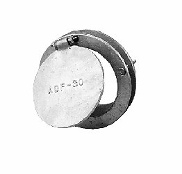 CRUSHPROOF EXHAUST TUBING 3" ALUMINUM DOOR PORT HOLE