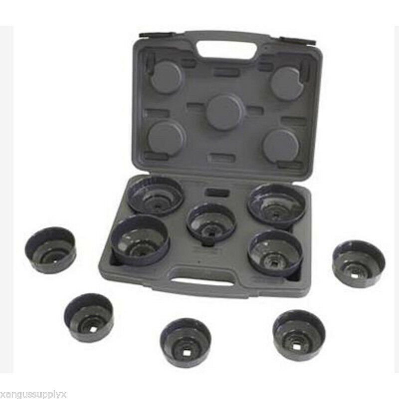 Lisle 61450 Oil Filter Cap Master Socket Wrench Set