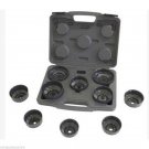 Lisle 61450 Oil Filter Cap Master Socket Wrench Set