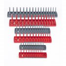 Hansen Toolbox Organizer Labeled Socket Holder / Tray 6 Piece Set