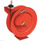Professional Heavy Duty Retractable Air Hose Reel Assembly 50' Foot X 1/2"
