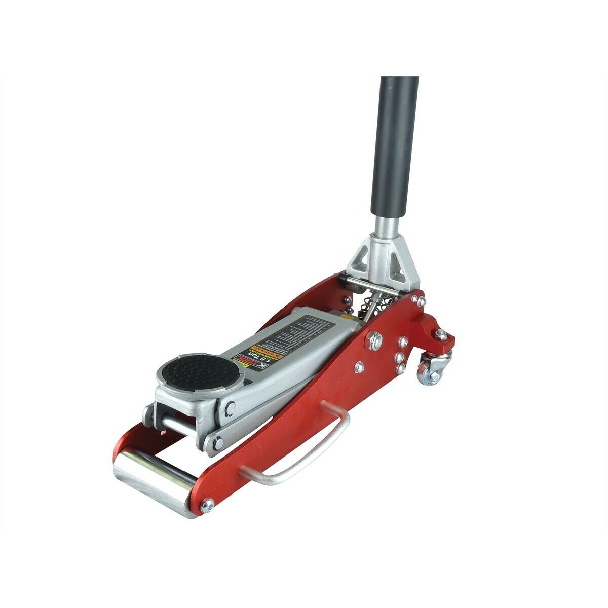 1.5 Ton 3300lbs Aluminum Steel Low Profile Floor Jack Racing Car Rapid Pump Lift