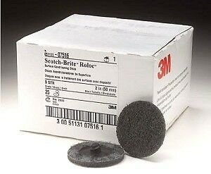 Scotch-Brite 2" Gray Roloc Surface Conditioning Disc 3M 07516
