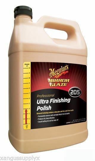 128oz. Meguiars Mirror Glaze 205 Ultra Finishing Polish 1 Gallon M20501