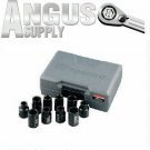 1/4" Drive Impact Socket Set 3/16" 1/4" 3/8" 1/2" 9/16" 4mm 6mm 10mm 12mm 14mm