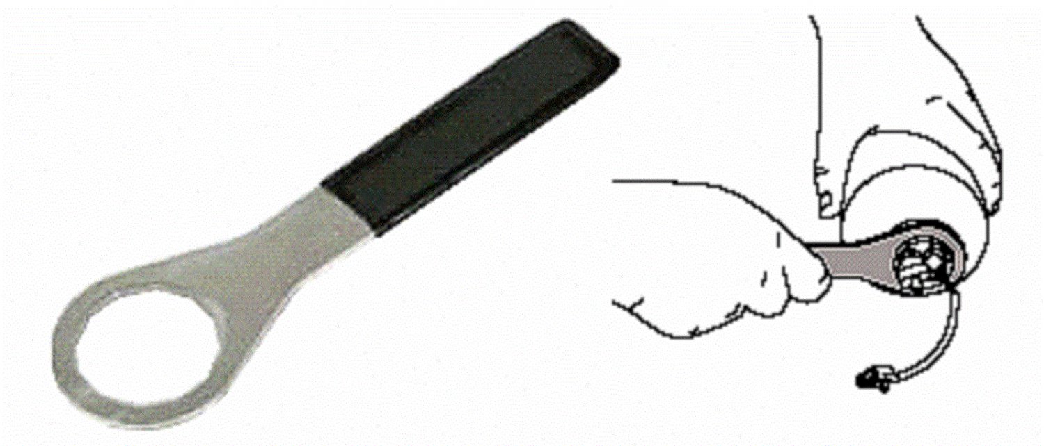 Lisle 34350 Water Sensor Wrench for 6.6L GM Duramax