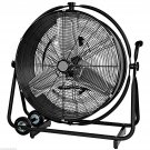 24" Orbital Drum Warehouse Garage Shop Two Speed Fan MTN5024