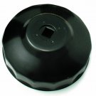 CAP STYLE OIL FILTER WRENCH 3/8" 80MM 15 FLUTES FOR HONDA SUBARU HYUNDAI  KIA