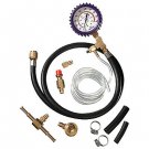 Actron Universal Fuel Pressure Tester Kit With Test Port Adapters