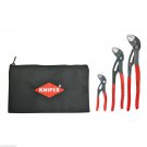 Knipex Cobra Self Locking Plier Set 5" 10" 12" with Knipex Keeper