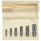 6 Piece Taper Pipe Tap Set ID Pipe Threader Internal Pipe Threader  Hanson 1921