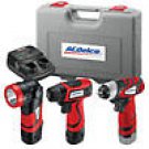 AC Delco Cordless Rechargeable 3/8" Drive Impact Wrench / Drill Light Combo Kit