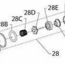 Ingersoll Rand 2135-K303 Inlet Parts Kit For 2115TIMAX Impact Wrench