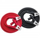 Solar 401252 25' Heavy Duty Jump Starting Booster Jumper Cables 1 Gauge 800 amp
