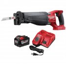 Milwaukee M18 FUEL 18 Volt SAWZALL Saw Kit  With 9.0 BATTERY  and Charger