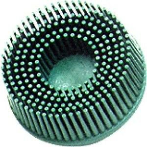 Scotch-Brite 2" Green  Roloc Cookie Bristle Disc 3M 07524 Box Of 10