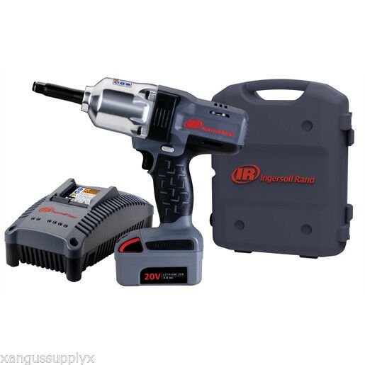 Ingersoll Rand 1/2" Impact Wrench Extended Anvil Charger One Battery W7250-K1