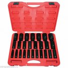 K-Tool 38202 26 piece 1/2" Drive Deep Impact Metric Socket Set 10mm to 36mm