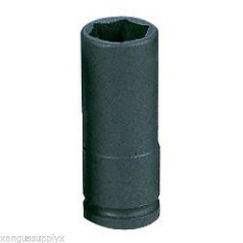 Grey Pneumatic 3/4" Drive Extra Deep Thin Wall Impact Socket 1-1/8" For Wheels