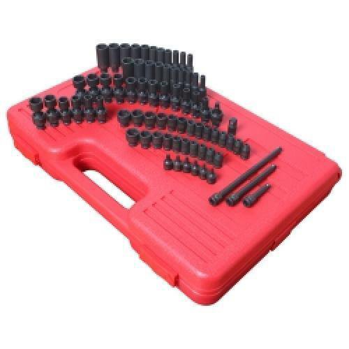 Sunex Mechanics Master 1/4" Drive Sae / Metric Impact Socket Set
