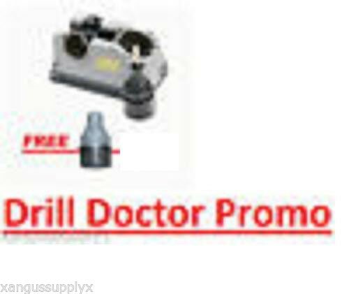Drill Doctor Bit Sharpener DD750X w/ FREE LEFT HANDED CHUCK