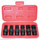 K Tool 32500 - 3/8" Drive Swivel Impact Thin Wall Socket Set 7/16" - 3/4"